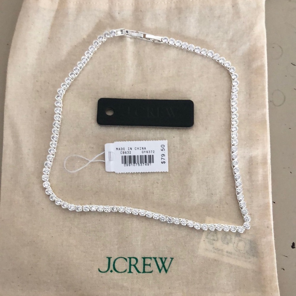 J. Crew Silver Necklace